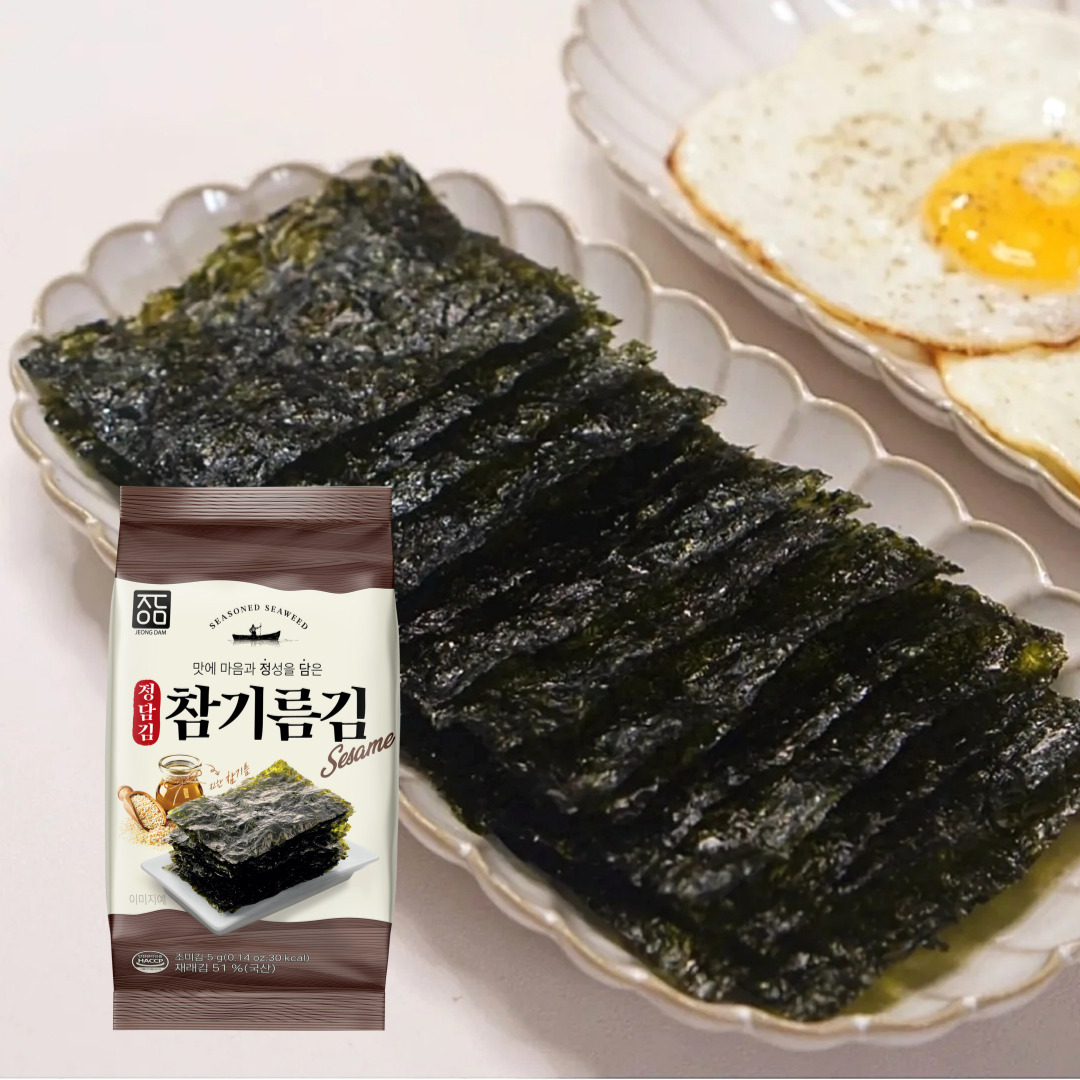 [에스시디디] 정담김/정담 도시락김 참기름김 5g x 24봉